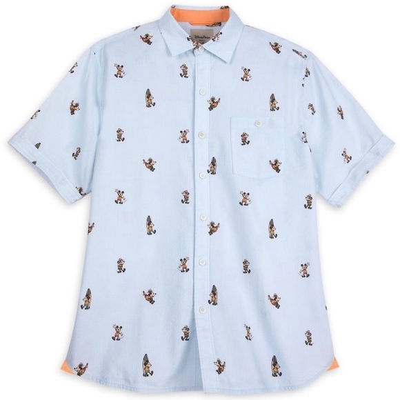 Tommy Bahama Other - Men’s Disney Dress Shirt Tommy Bahama Disney Park Exclusive Surf Mickey XL